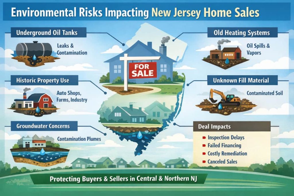 Infographic, environmental risks impacting New Jersey Home Sales